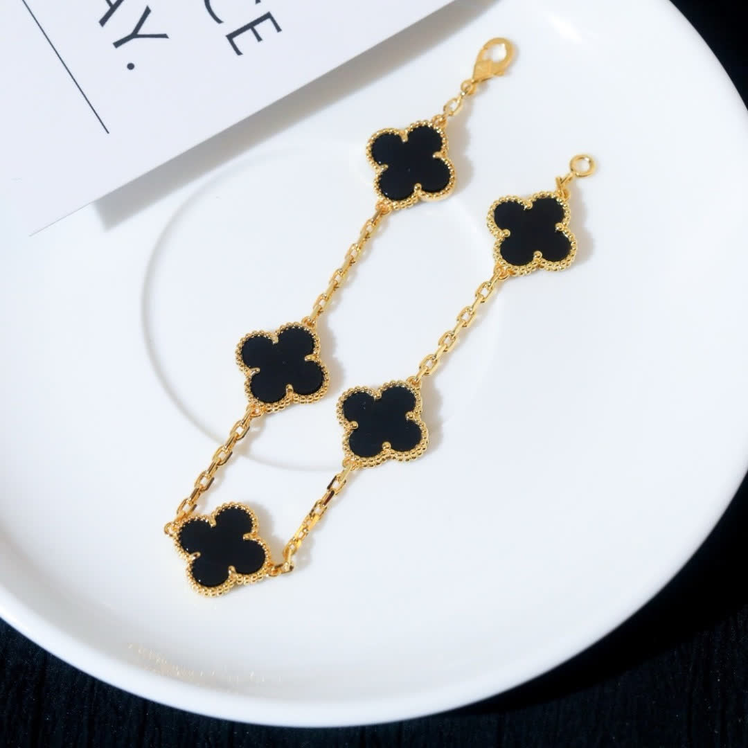 Van Cleef & Arpels Vintage Alhambra Gold Bracelet